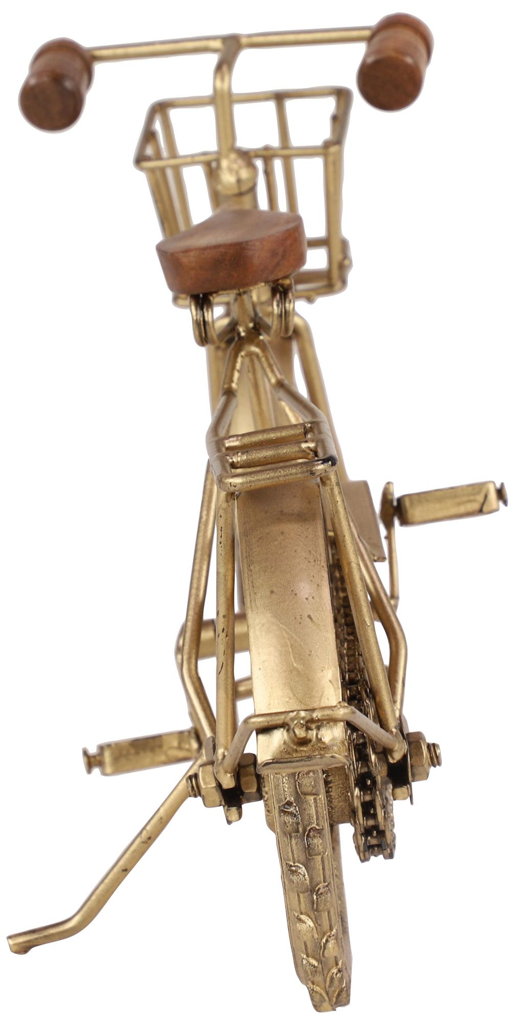 Image 5 Gold Metal Vintage Sculpture, 14" x 5" x 8" more views