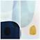 Gold Monde II AB Frameless Reverse Printed Tempered Glass Wall Art Set of 2