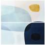 3_Gold Monde II AB Frameless Reverse Printed Tempered Glass Wall Art Set of 2 more views