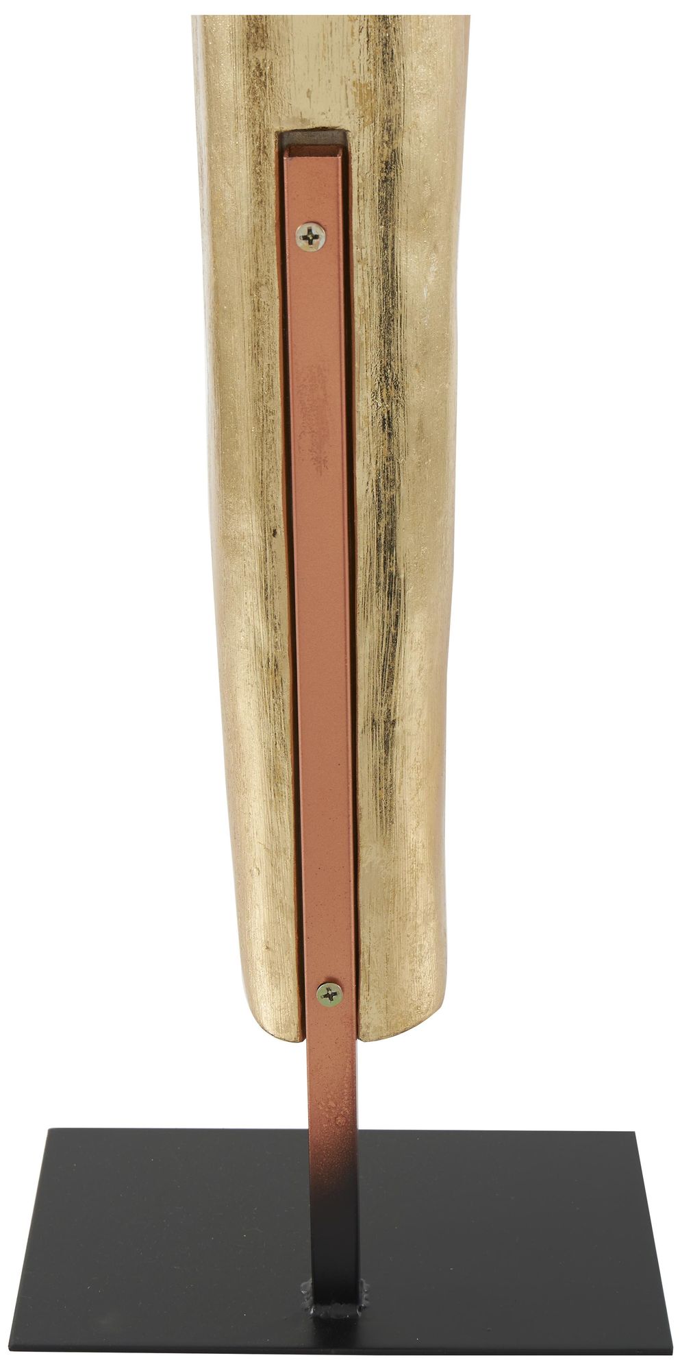 Image 3 Gold Polystone Glam Sculpture, 9" x 5" x 39" more views
