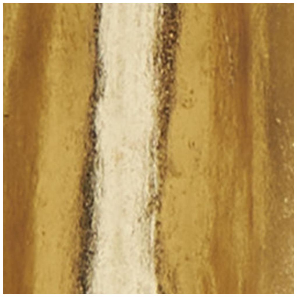Gold Polystone Glam Sculpture, 9" x 5" x 39"