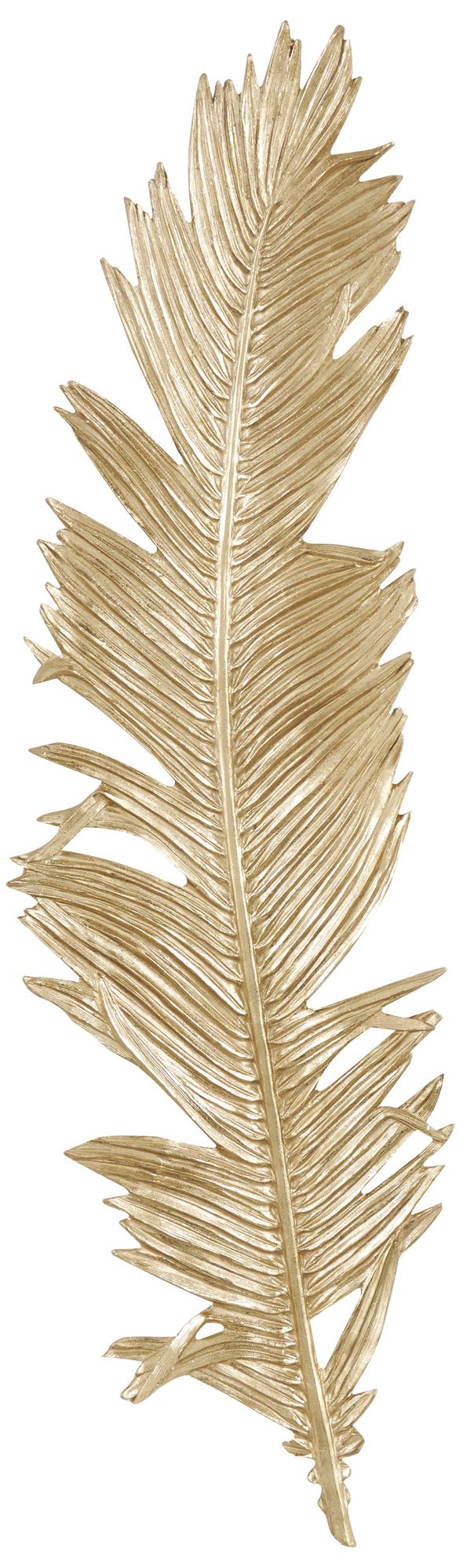 Image 2 Gold Polystone Glam Wall Decor, 14" x 2" x 47"