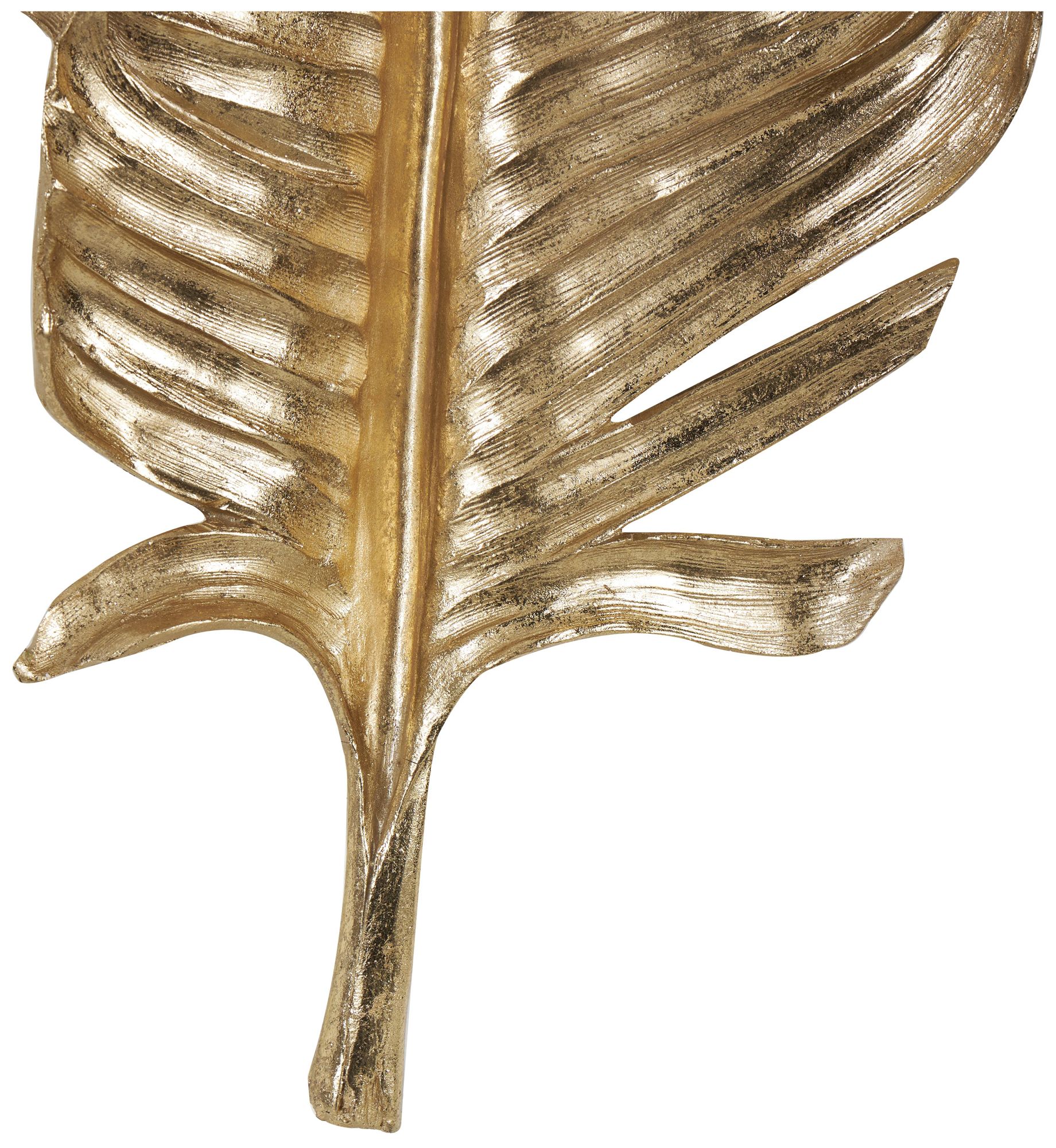 Image 4 Gold Polystone Glam Wall Decor, 14" x 3" x 47" more views