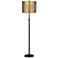 Gold Reptile Bronze Adjustable Floor Lamp