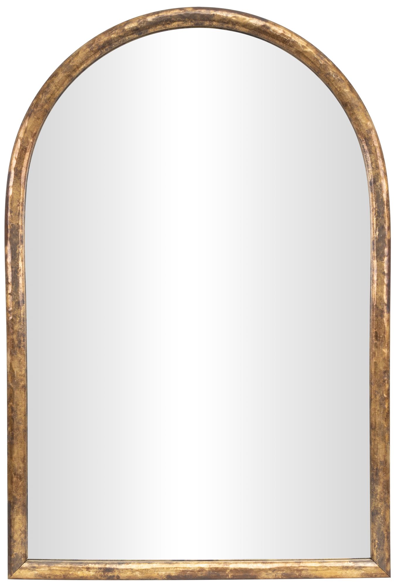 Image 2 Gold Resin Transitional Wall Mirror, 24" x 2" x 36"