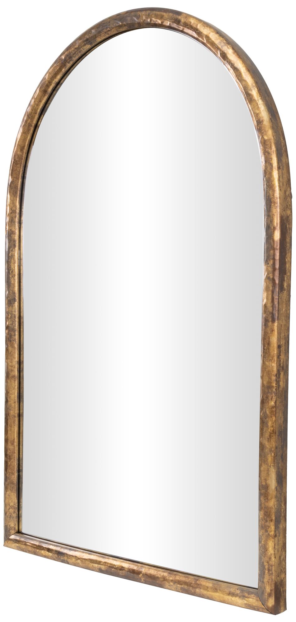 Image 6 Gold Resin Transitional Wall Mirror, 24" x 2" x 36" more views