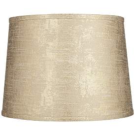 Image1 of Gold Tapered Lamp Shade 13x15x11 (Spider)