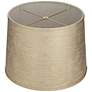 Gold Tapered Lamp Shade 13x15x11 (Spider)