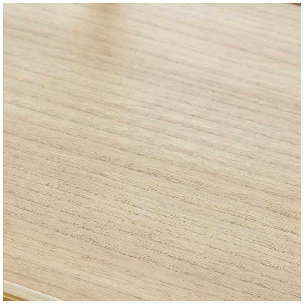 Image 7 Gold Wood Contemporary Bar Cart, 30" x 15" x 30" more views