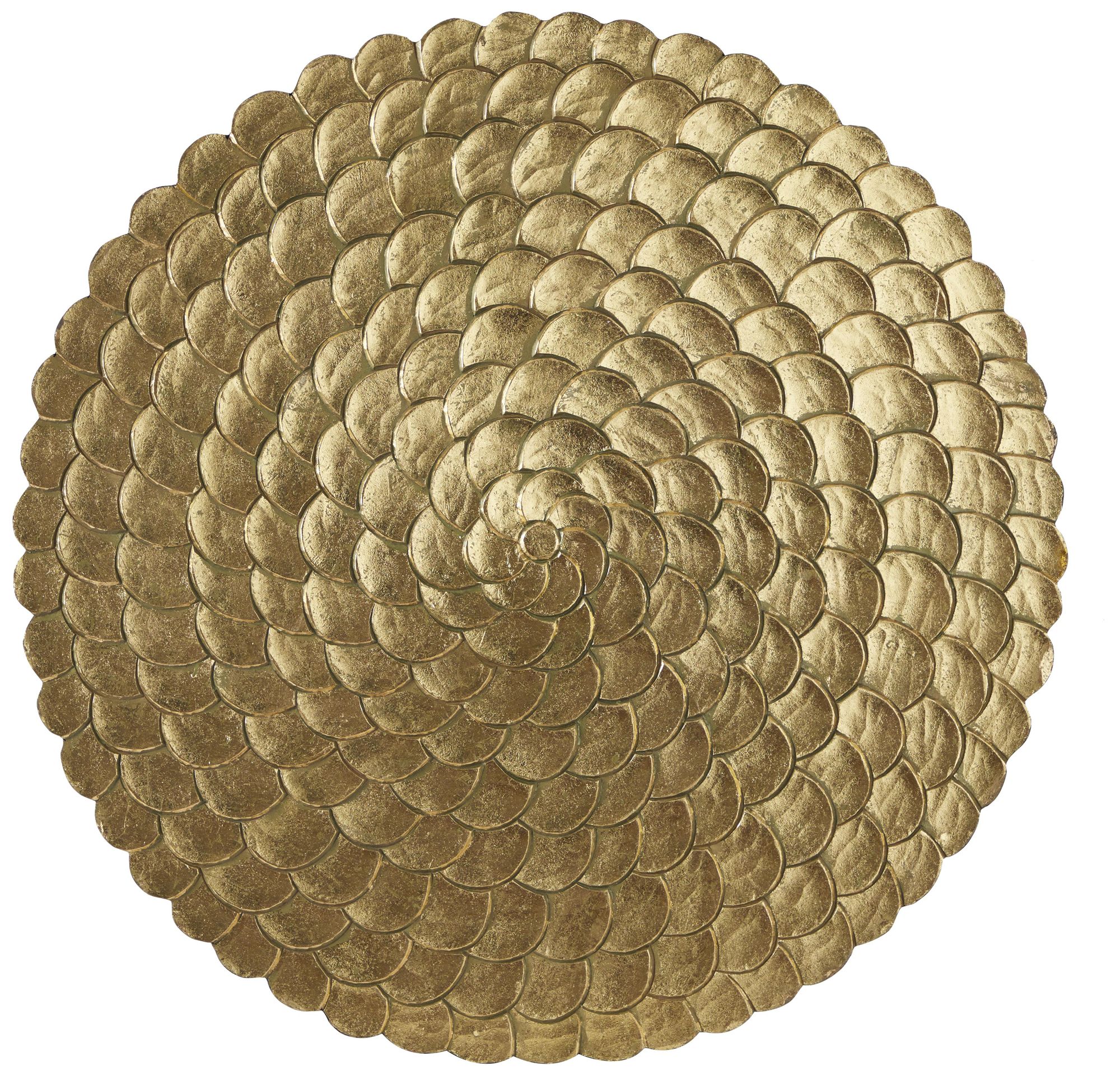 Image 2 Gold Wood Contemporary Wall Decor, 47" x 2" x 47"