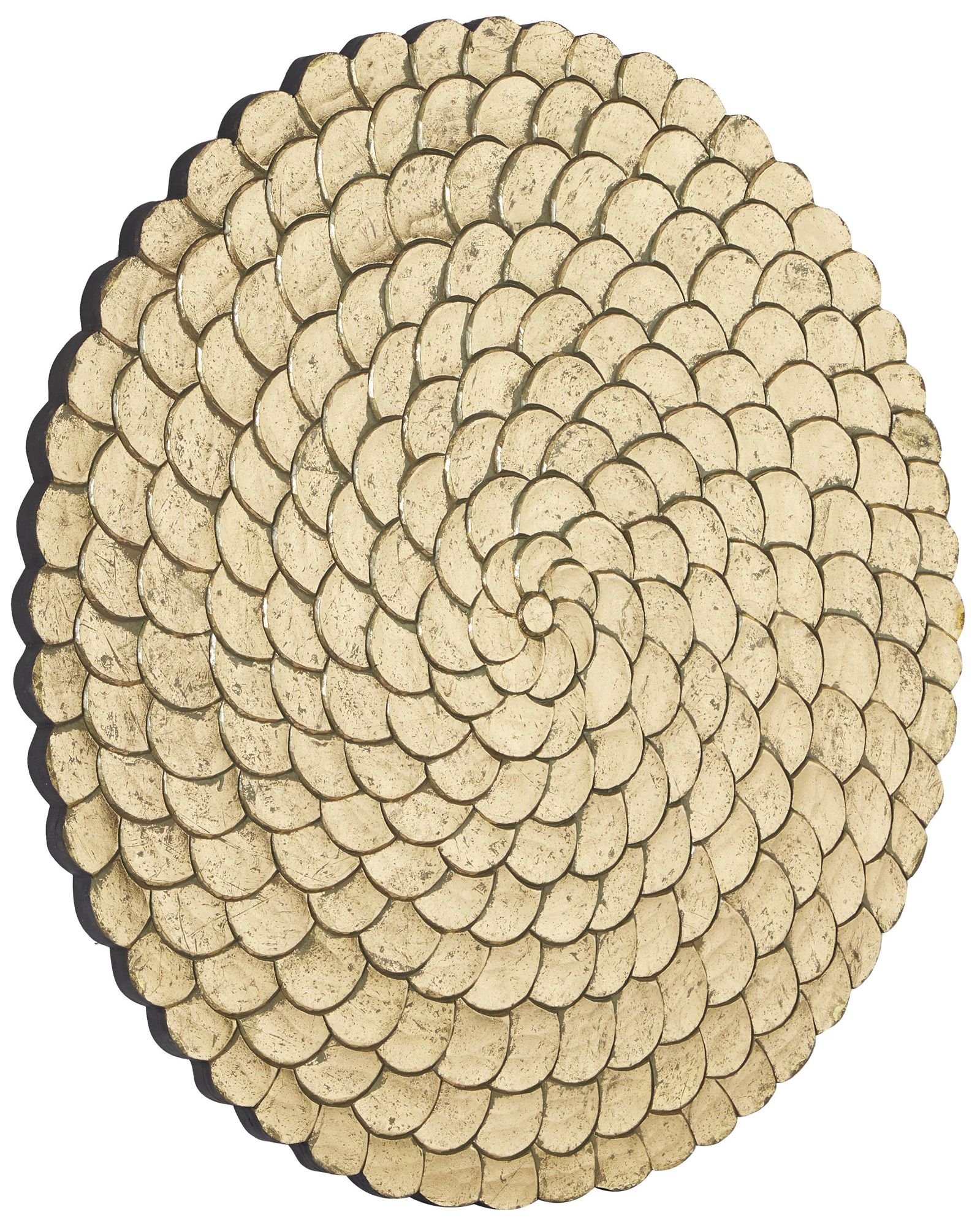 Image 6 Gold Wood Contemporary Wall Decor, 47" x 2" x 47" more views