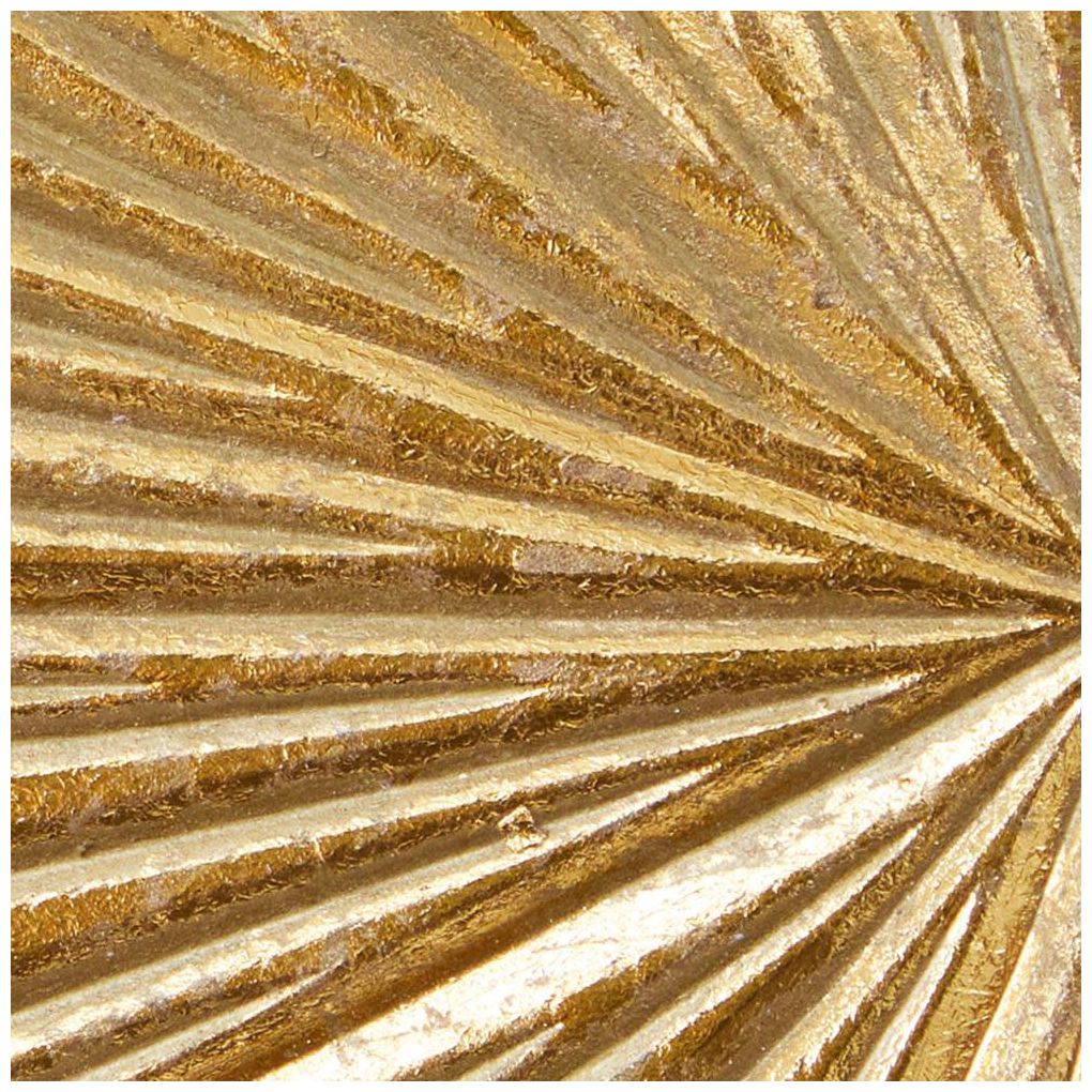 Image 7 Gold Wooden Contemporary Wall Decor, S/3 24", 20", 16"H more views