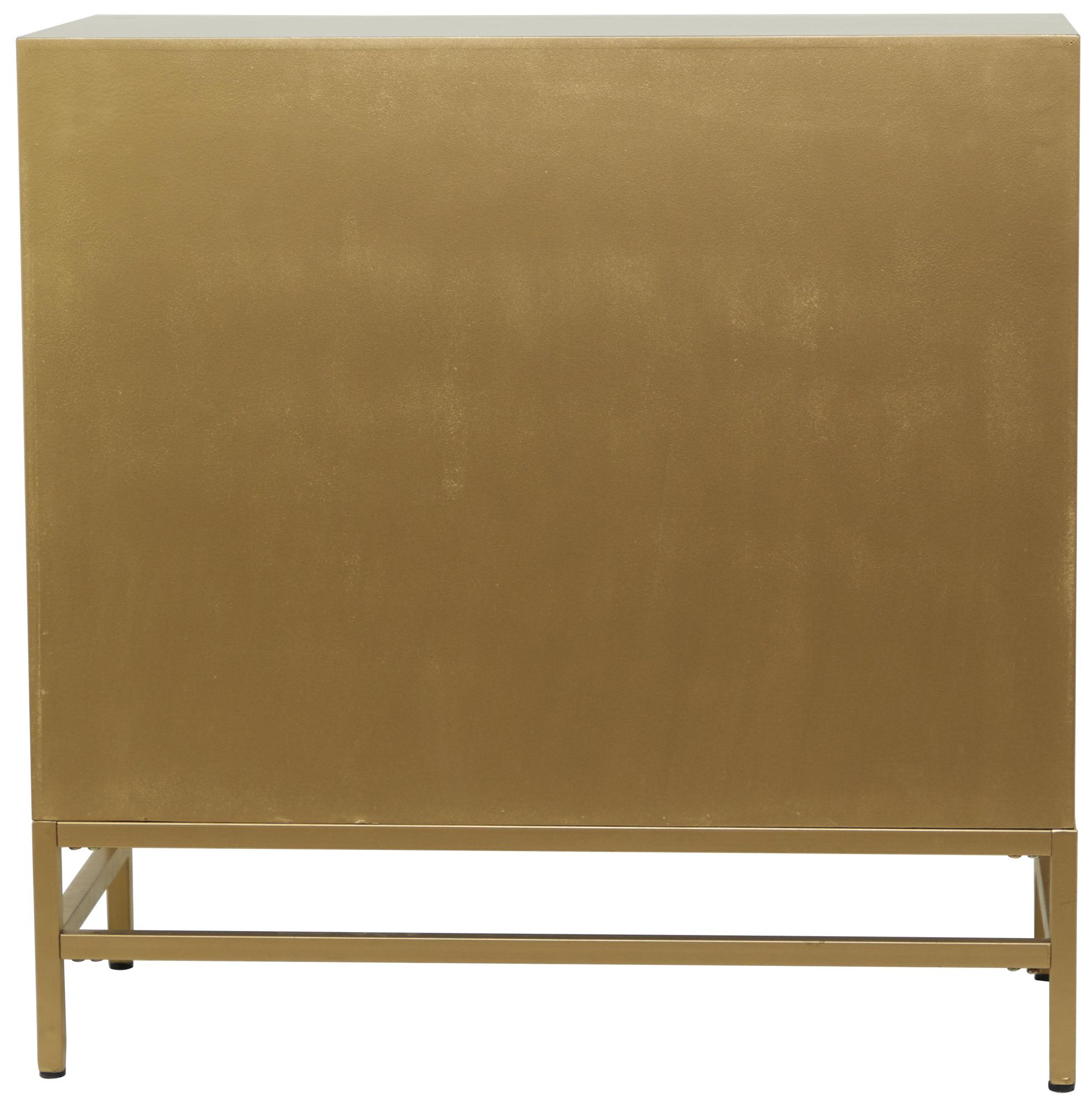 Image 5 Gold Wooden Glam Chest, 32" x 16" x 32" more views