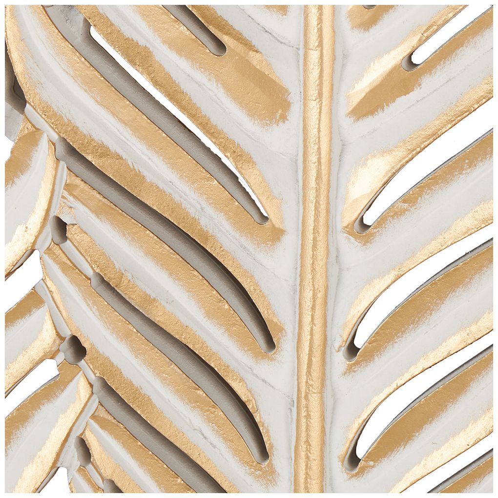 Gold Wooden Traditional Wall Decor, 60" x 1" x 36"