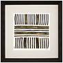 1_Gold Zulu IV 32" Square Exclusive Giclee Framed Wall Art