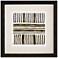 Gold Zulu IV 32" Square Exclusive Giclee Framed Wall Art