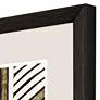 2_Gold Zulu VIII 38" High Rectangular Giclee Framed Wall Art more views