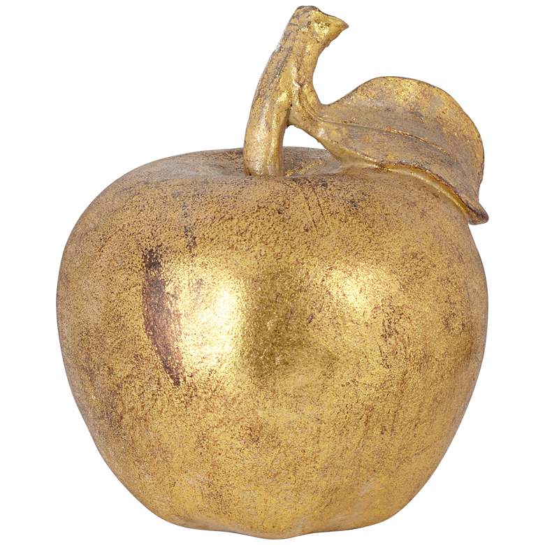 Image 1 Golden Apple 5 3/4 inch High Figurine