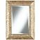Golden Capiz Shell 32 1/4" High Framed Wall Mirror