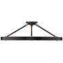 4_Golden Castile 32" Wide Matte Black 9-Light Ring Ceiling Light more views