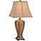 Golden Copper Stippled Table Lamp