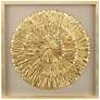 Golden Feathers 31 1/2" High Wall Art Set of 3 in scene