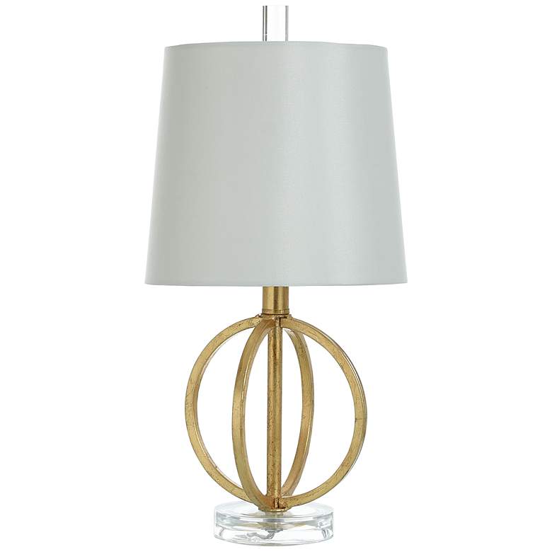 Image 2 Golden Flora Table Lamp - Antique Gold