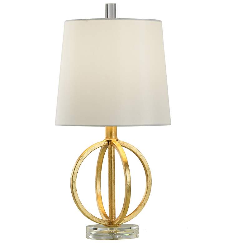 Image 7 Golden Flora Table Lamp - Antique Gold more views