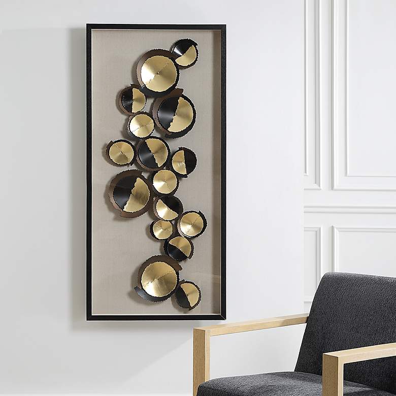 Image 1 Golden Hour 59" x 27.5" Shadow Box Wall Art