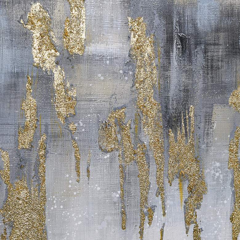 Image 5 Golden Lighting 1 36" Square Metallic Canvas Wall Art more views