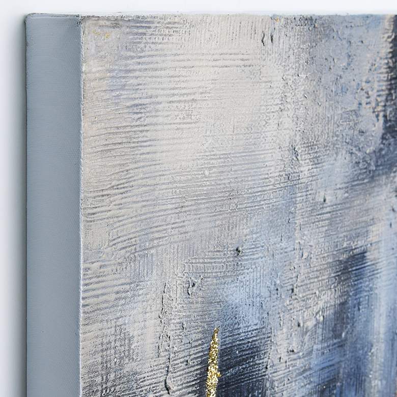 Image 4 Golden Lighting 2 36" Square Metallic Canvas Wall Art more views