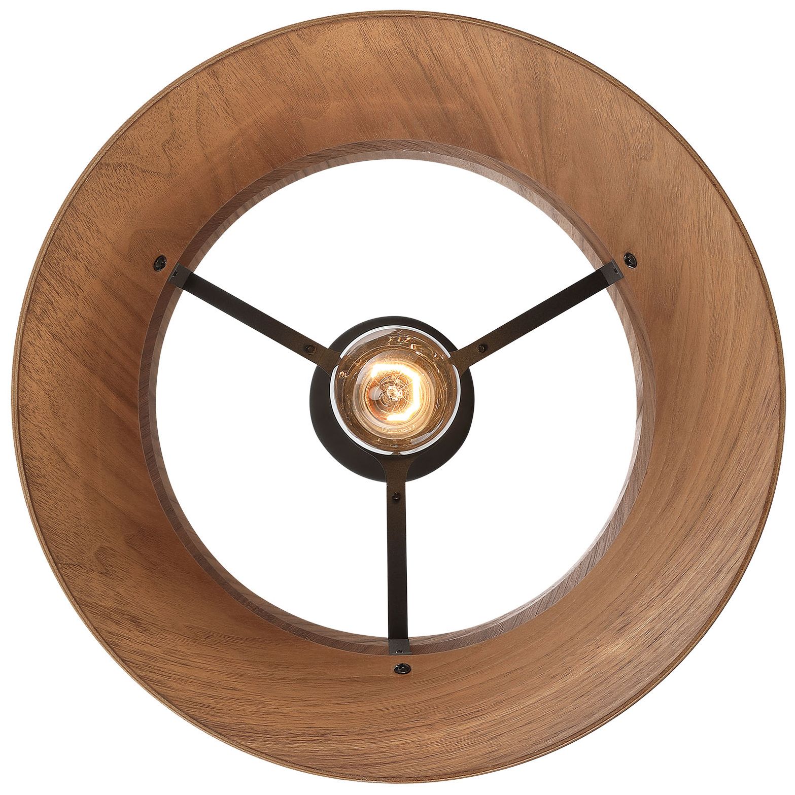 Image 4 Golden Lighting Aalto 1-light 6" Pendant in Dark Walnut more views