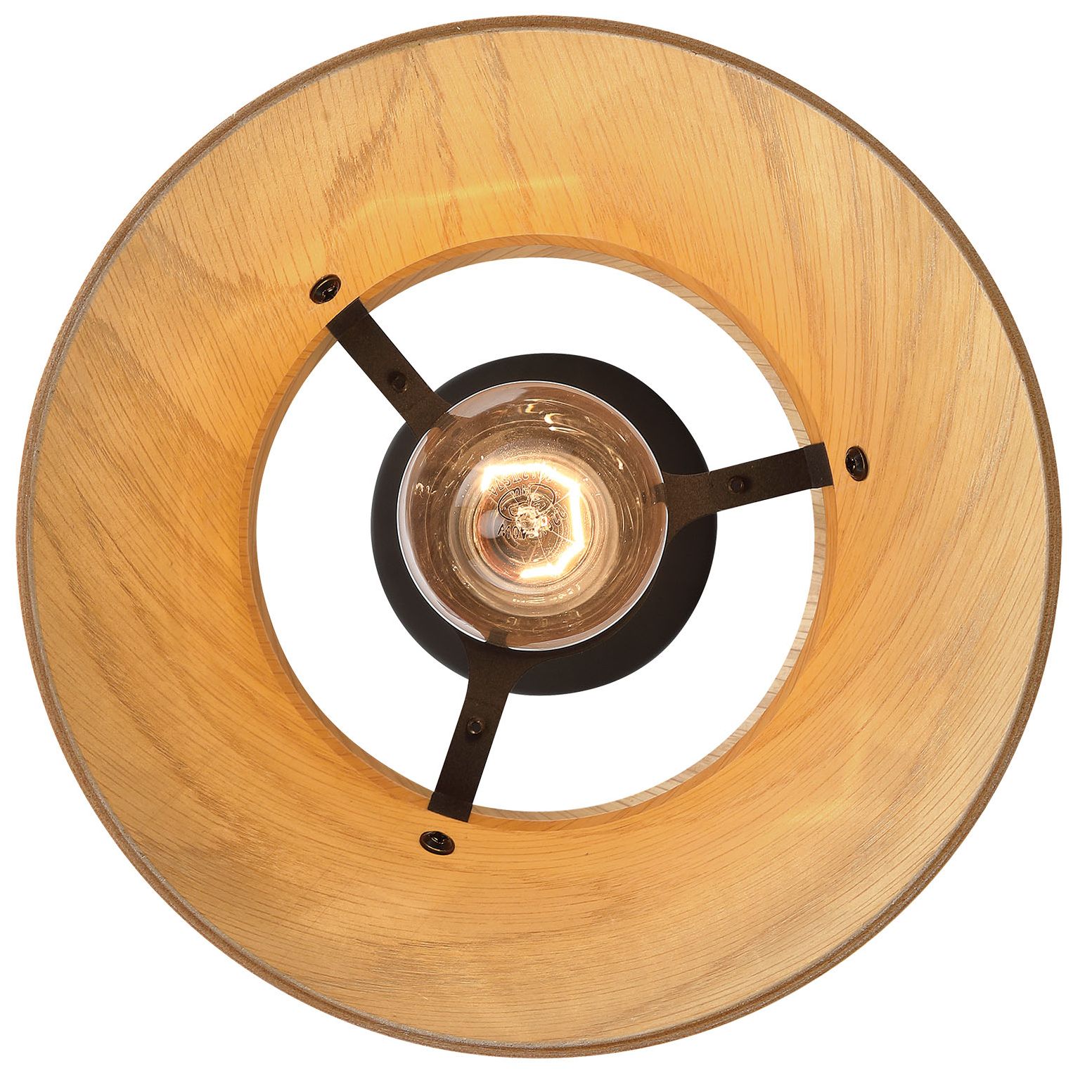 Image 4 Golden Lighting Aalto 1-light  Pendant in Light Walnut more views