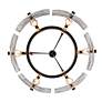 7_Golden Lighting Aenon 27 3/4" Matte Black Water Glass Chandelier more views