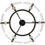 6_Golden Lighting Aenon 27 3/4" Wide Matte Black 6-Light Ceiling Light more views