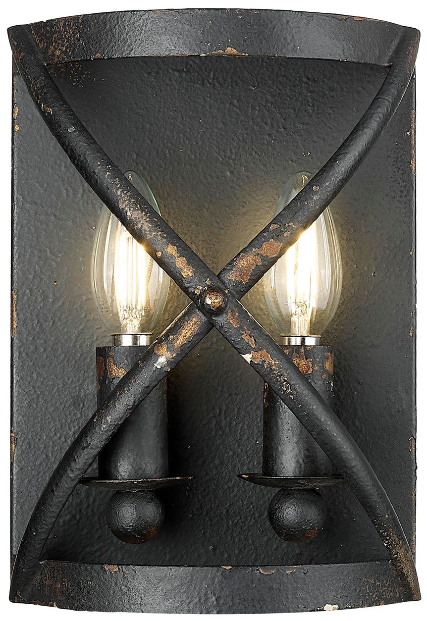 Golden Lighting Alcott Black Collection