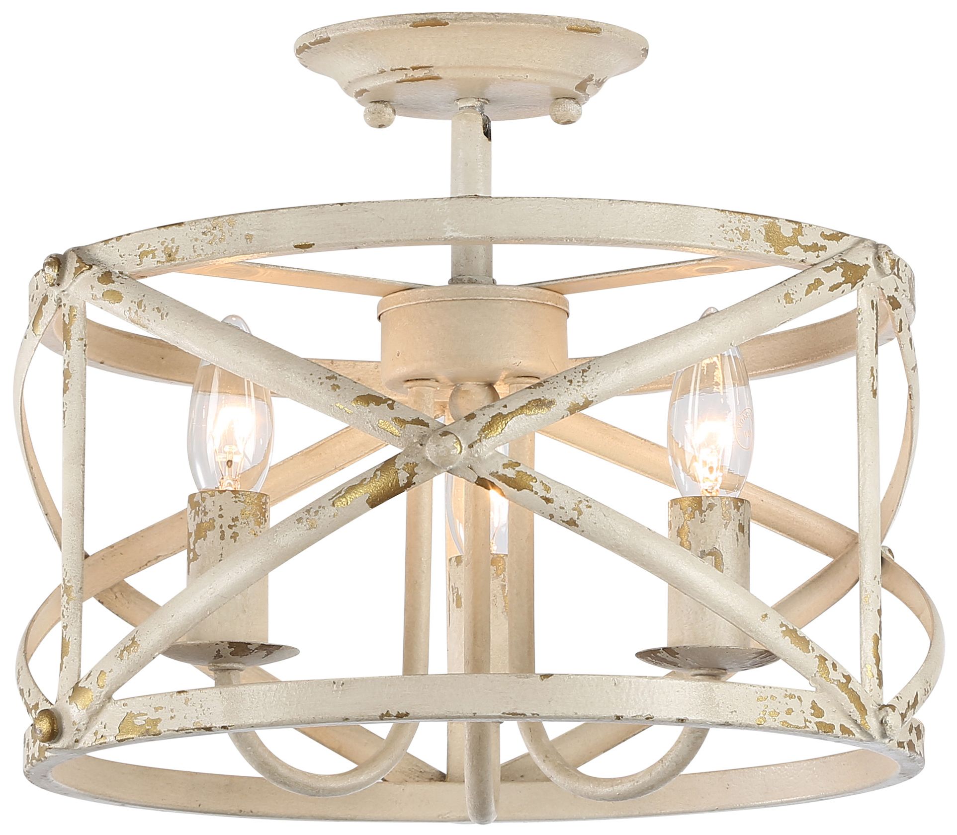 Golden Lighting Alcott White Collection