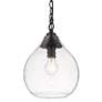 4_Golden Lighting Ariella 10" Wide Matte Black Mini Pendant Light more views