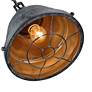3_Golden Lighting Bartlett 9 1/4" Wide Black Patina Mini Pendant more views