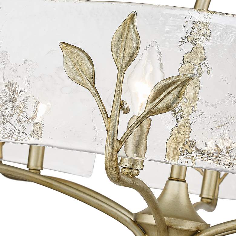 Image 6 Golden Lighting Calla 27 3/4" Wide White Gold 6-Light Chandelier more views