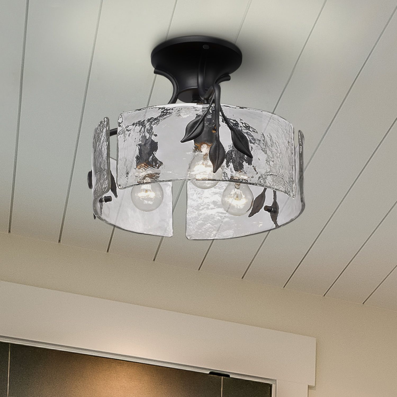 Golden Lighting Calla Black Collection