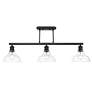 6_Golden Lighting Carver 35 1/2" Wide Matte Black Linear Pendant Light more views