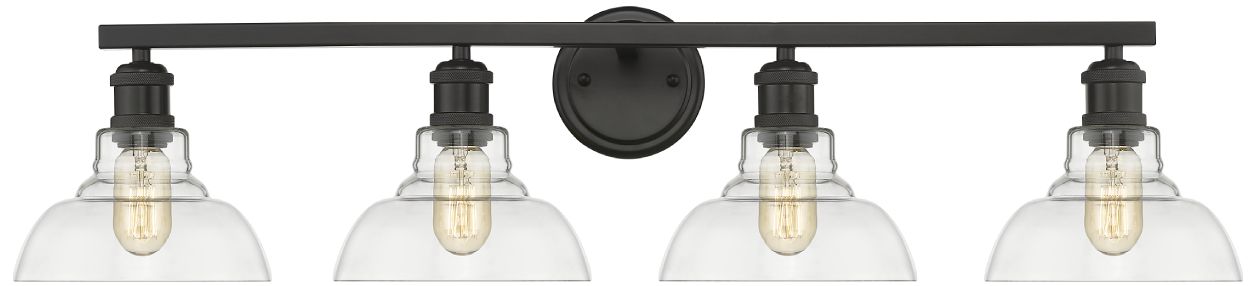 Golden Lighting Carver Black Collection