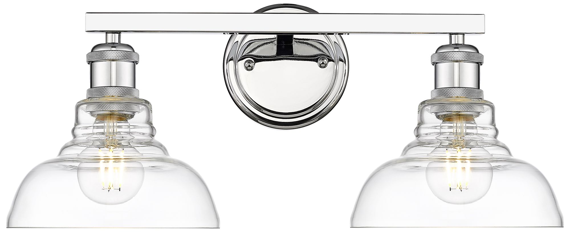 Golden Lighting Carver Silver Collection