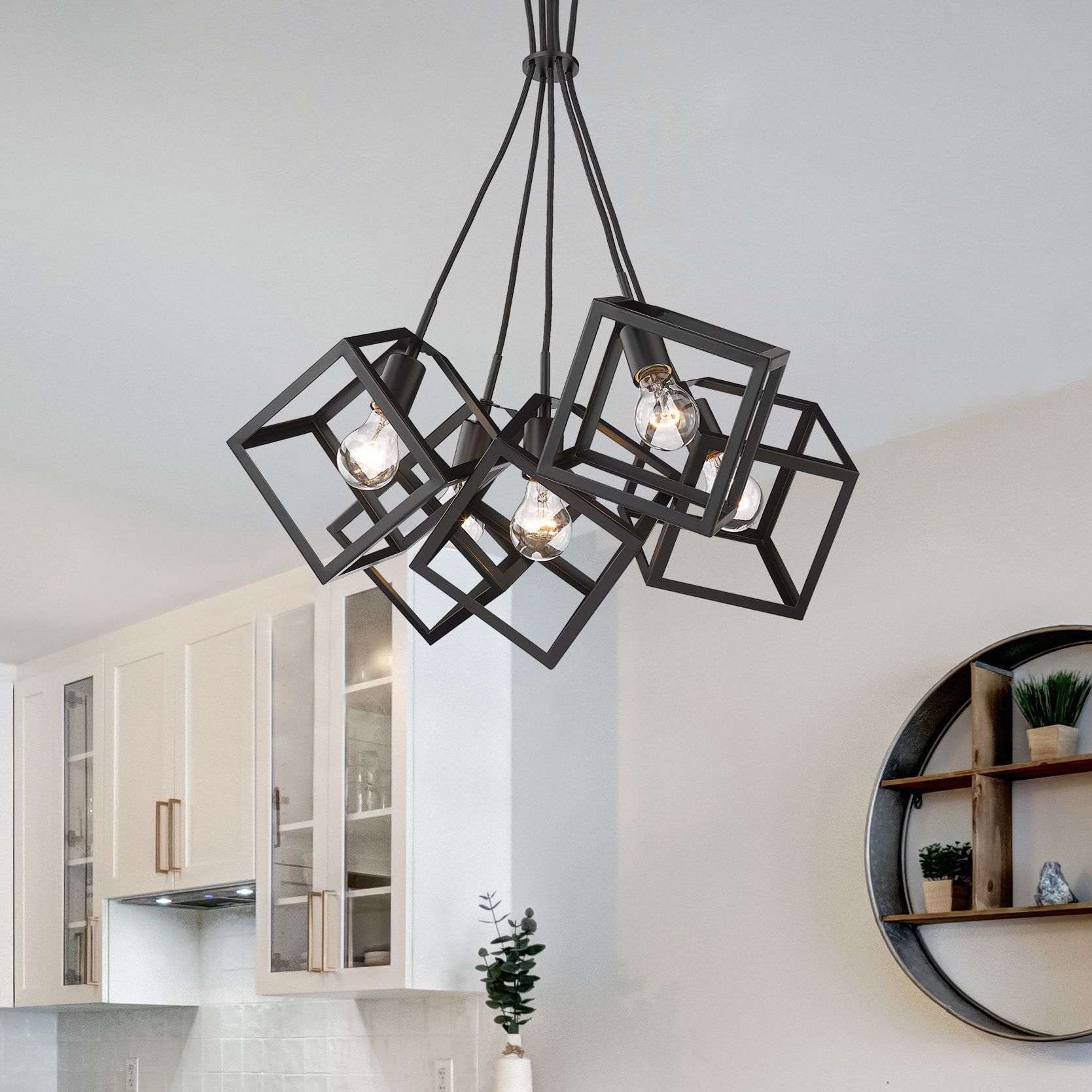 Golden Lighting Cassio Black Collection