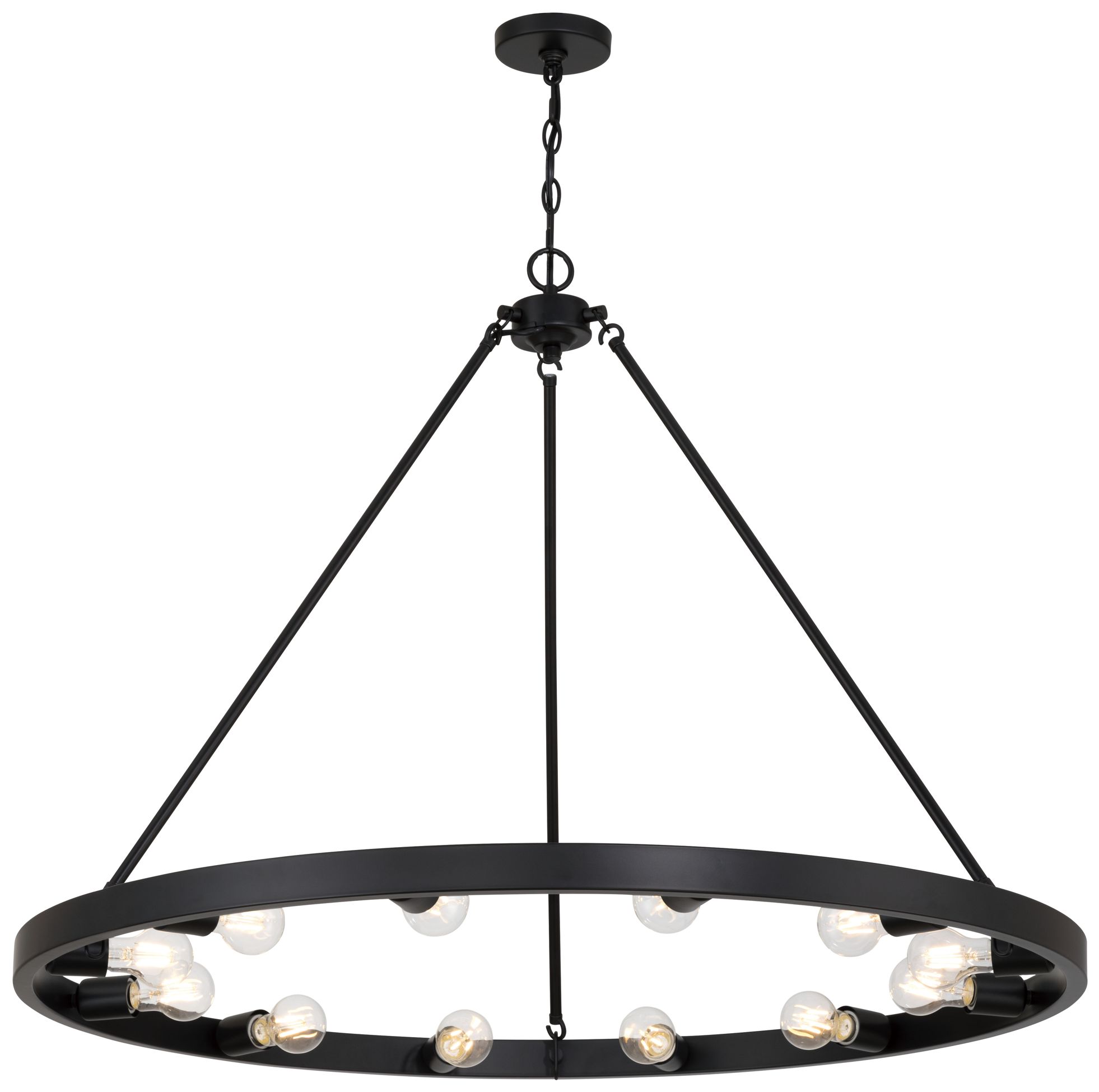 Thumbnail1 of Golden Lighting Castile 12-light Chandelier in French Gold