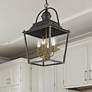 Thumbnail1 of Golden Lighting Christoff 14 3/4" Black Iron 4-Light Lantern Pendant
