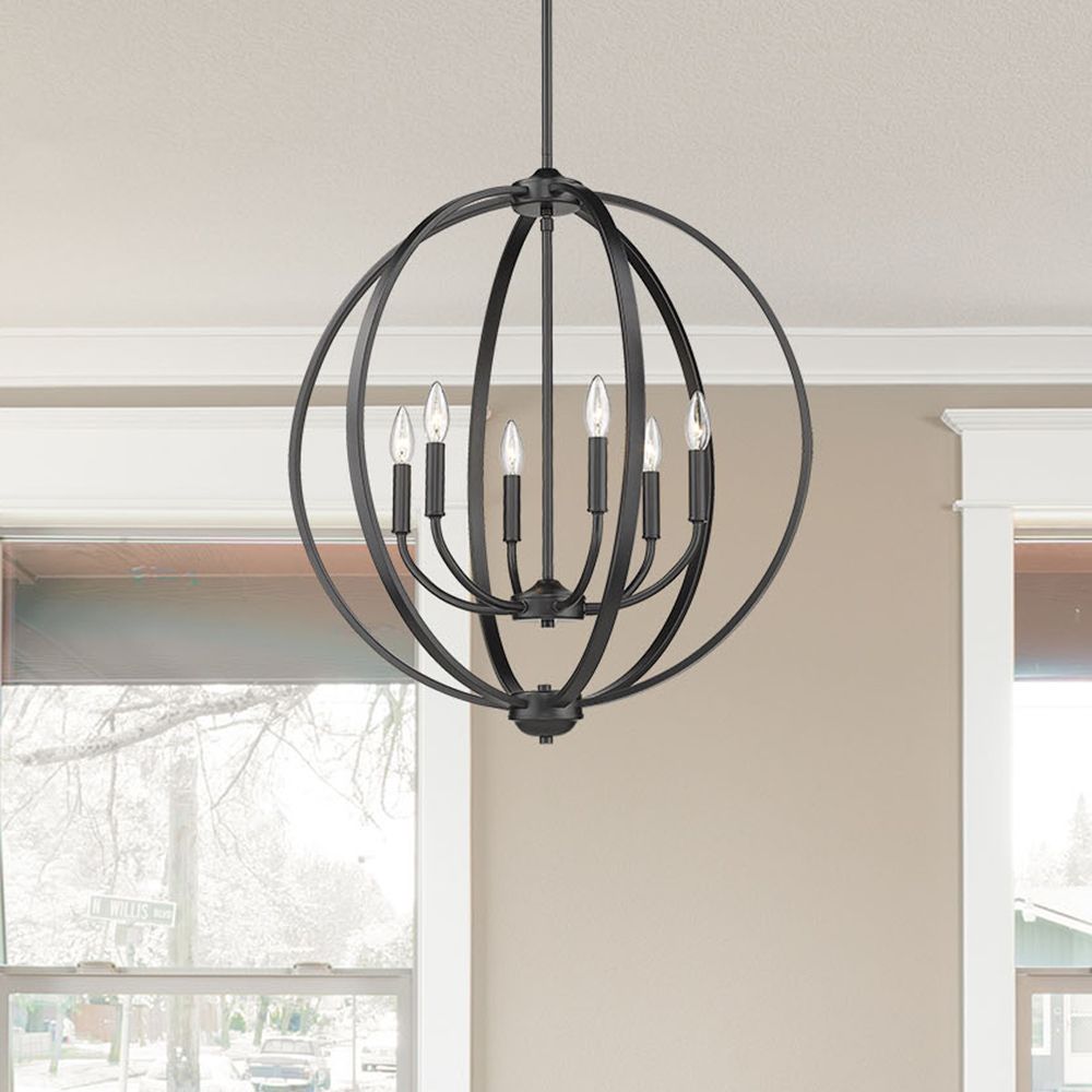 Golden Lighting Colson Black Collection