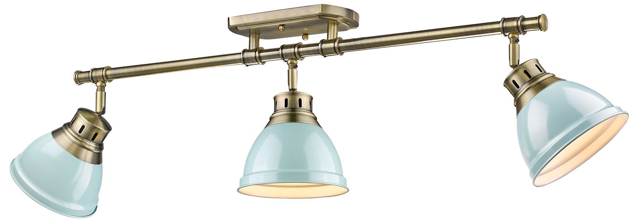 Golden Lighting Duncan Brass - Antique Brass Collection