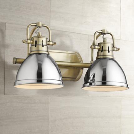 Golden Lighting Duncan Brass - Antique Brass Collection